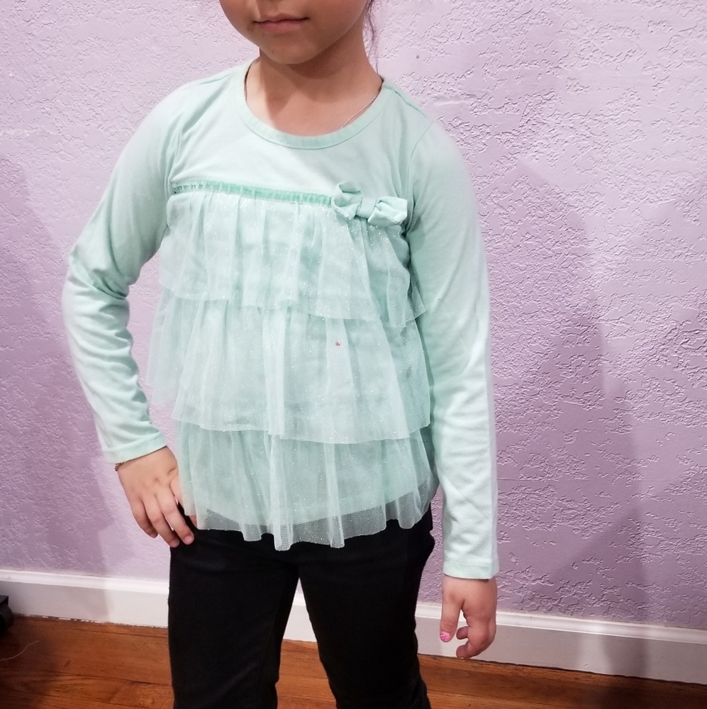 Tulle girl shirt
